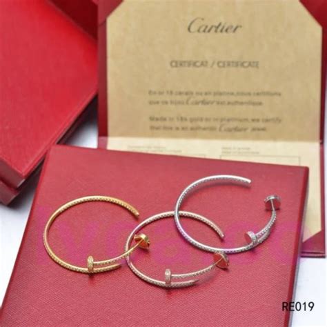 cartier juste un clou earrings replica|cartier juste un clou small.